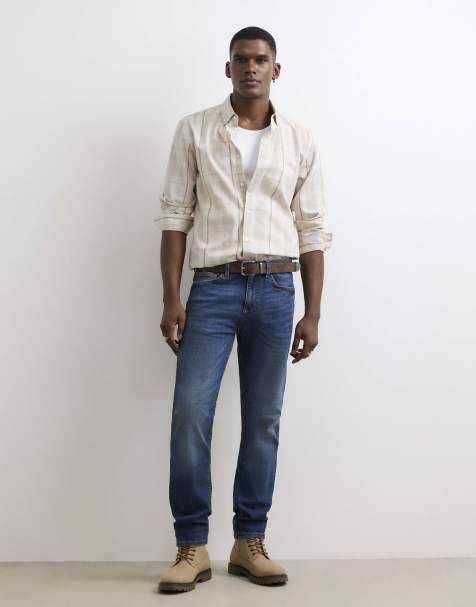 River Island Slim fit jeans in denim - dark