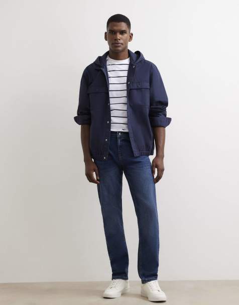 River Island Slim fit jeans in denim - dark - view 1