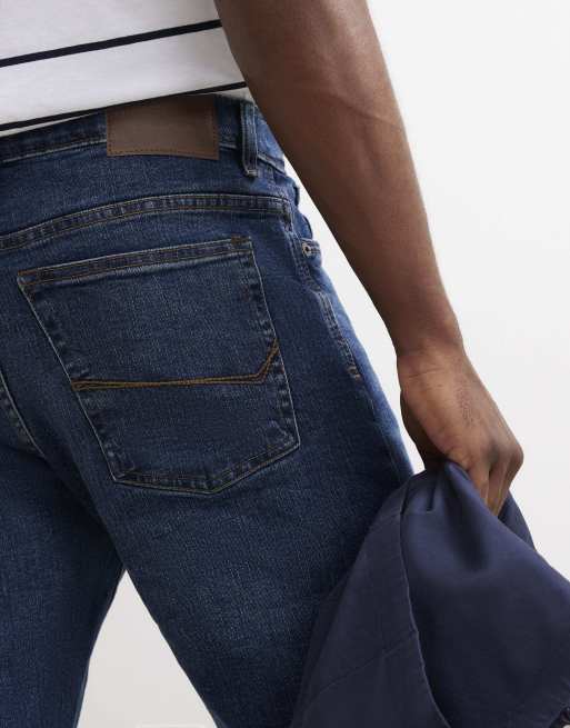 River Island Slim fit jeans in denim - dark, 2 of 4
