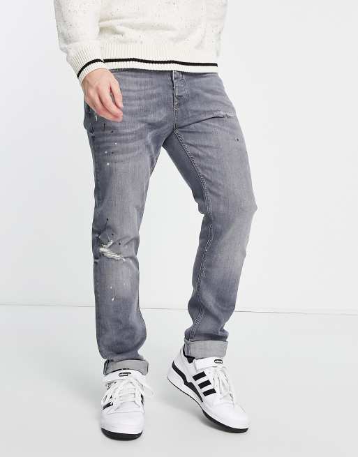 River island mens store slim fit jeans