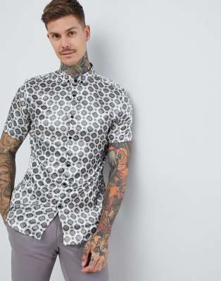river island slim fit shirt