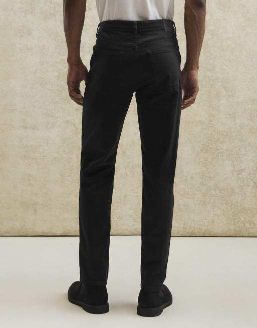 River Island Slim fit stretch essential jeans in black, 4 of 4