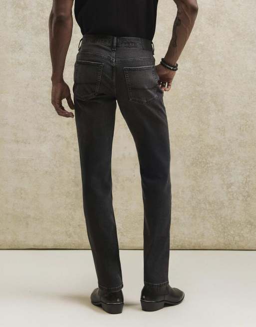 River Island Slim fit stretch jeans in black, 4 of 4