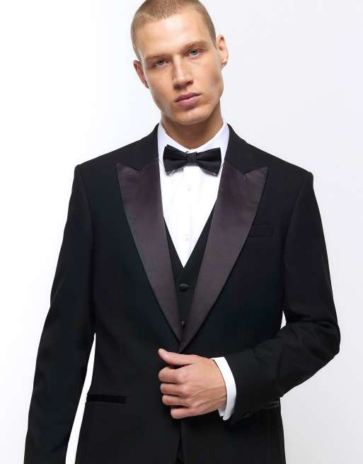 River island tux dress top