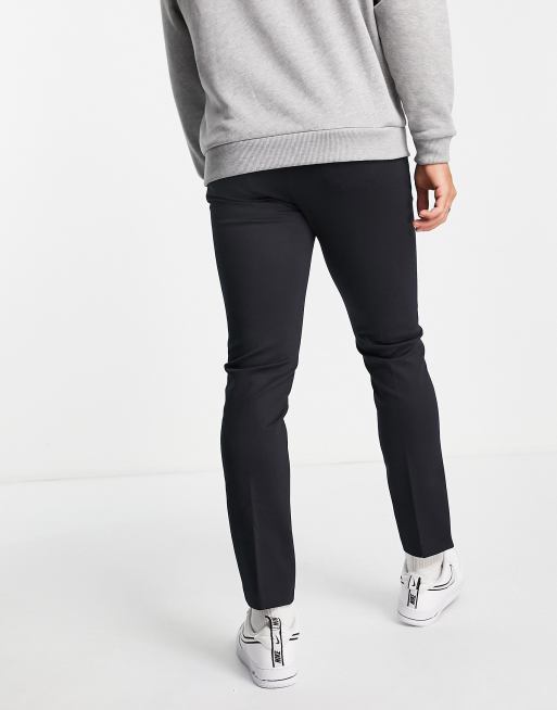 River Island slim ponte pants in navy