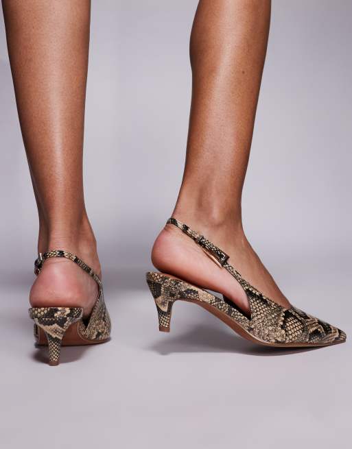 Colorful Snakeskin Snakeskin Pumps Low Heel Snakeskin Shoes River