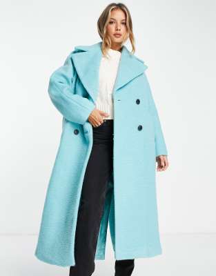 River island cheap bright blue coat