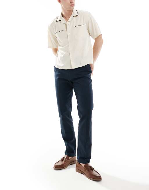 Only & Sons slim fit chino in gray