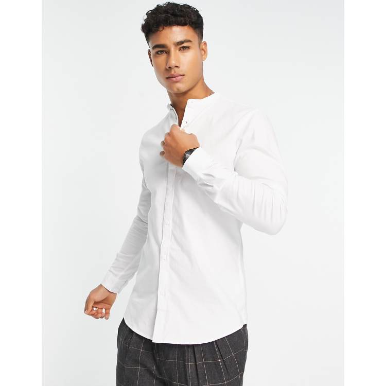 river island grandad shirt