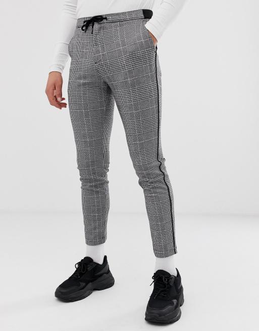 Smart store checkered joggers