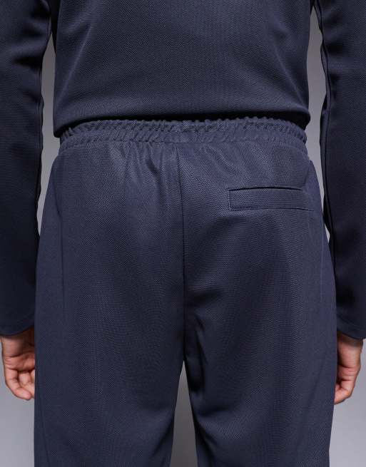 River Island smart slim joggers in dark GREY, 5 of 5