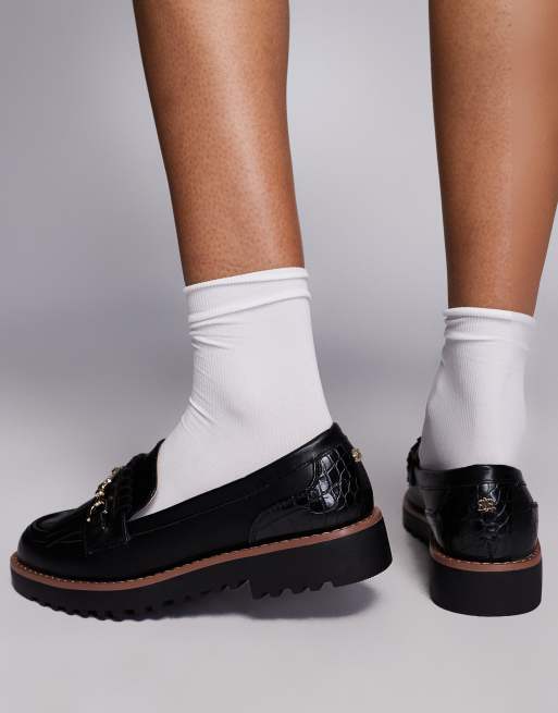 River island snaffle loafers hot sale