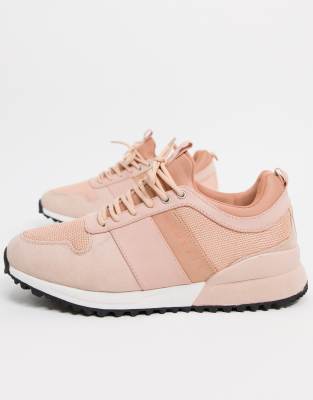 river island pink trainers