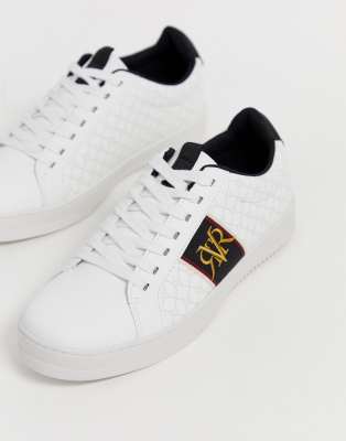 river island white sneakers