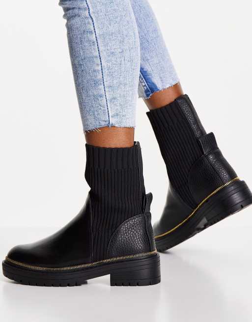 River island deals sock shoes