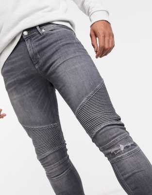 biker jeans river island