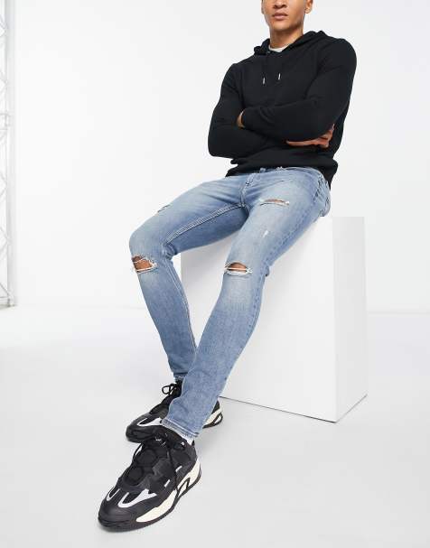 Men's Extreme Super Skinny Jeans | Spray On Jeans | ASOS