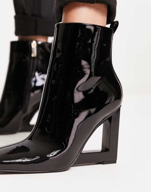 River island store platform ankle boots