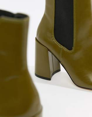 river island gold boots