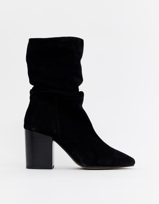 River Island - Stivaletti flosci neri con tacco, 2 di 4