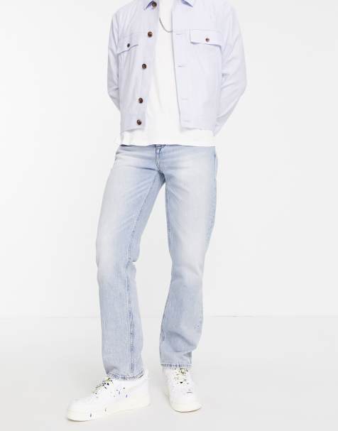 River Island straight jeans in blue
