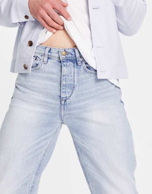 River Island straight jeans in blue, 3 of 4