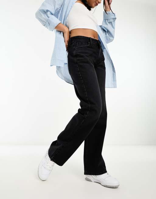 River island best sale straight jeans