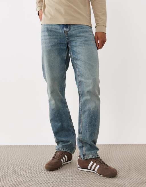 River Island straight leg jeans in blue, 2 of 5