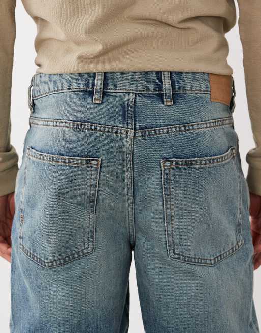 River Island straight leg jeans in blue, 5 of 5
