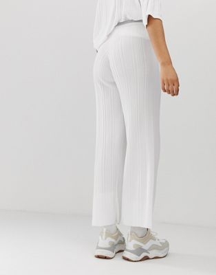 river island white trousers