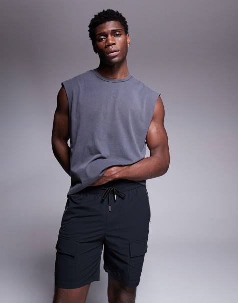 River Island stretch cargo shorts - view 1