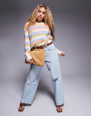 RIVER ISLAND STRIPE SWEATER 