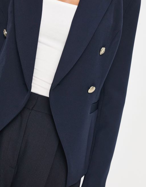 Navy blazer hot sale river island