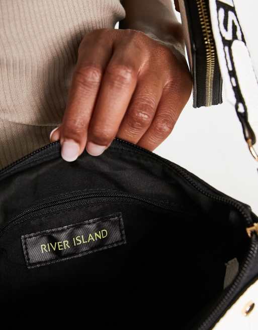 River Island Black Cross Body Bag