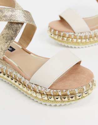 river island white studded espadrilles