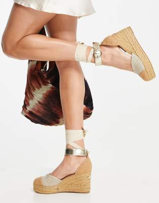 River island espadrille on sale wedges