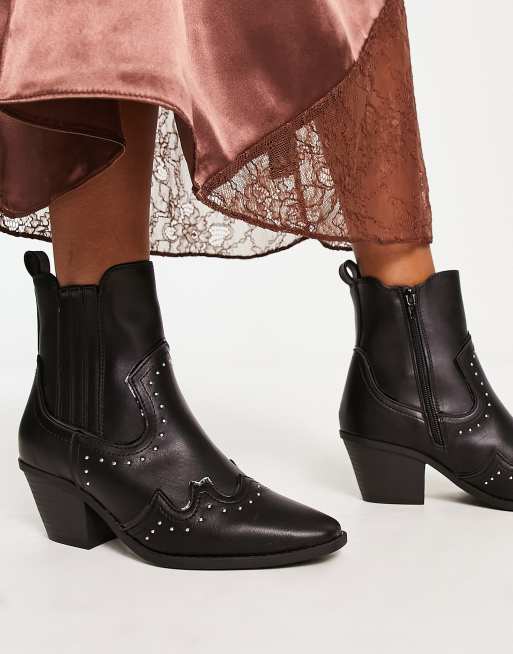 River island hot sale western boots