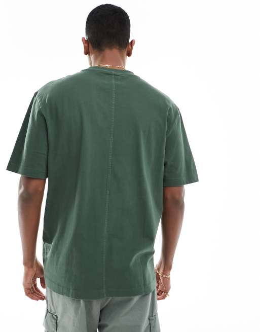 River Island - Studio - T-shirt manches courtes - Vert moyen, 2 de 4
