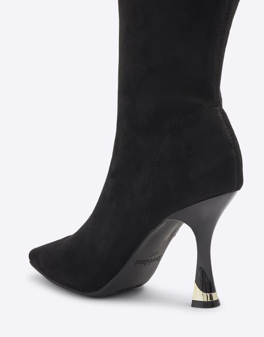 river island heeled boots