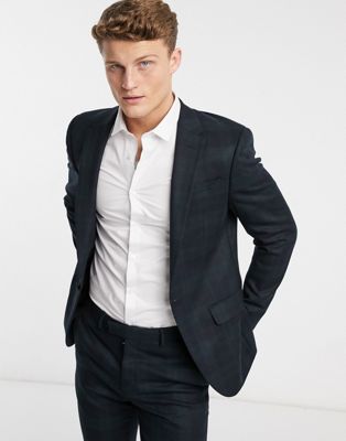 River Island suit jacket in check (20567631)