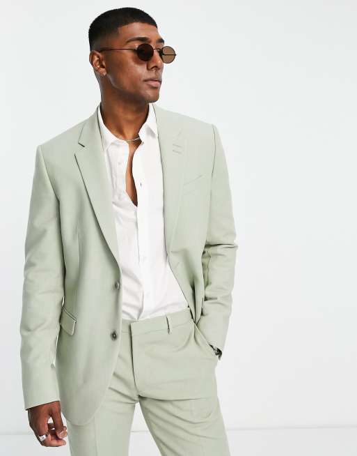 Stockport Wool Linen Light Sage Suit | ubicaciondepersonas.cdmx.gob.mx