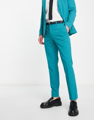 River Island suit pants in blue-Purple