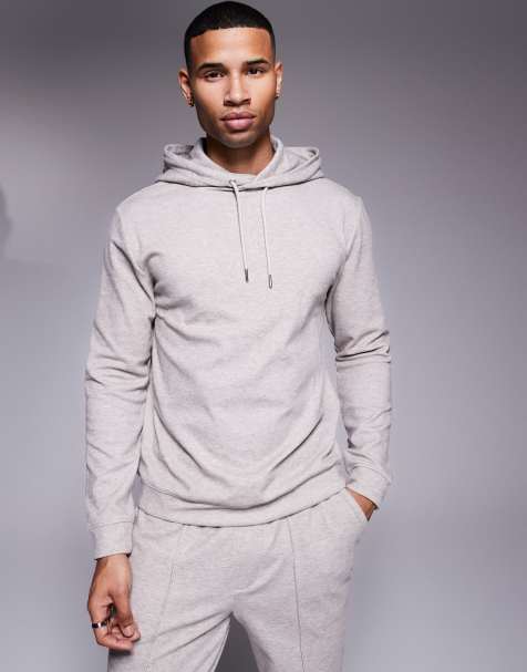 River Island super cozy lounge hoodie mix & match set in stone - view 1