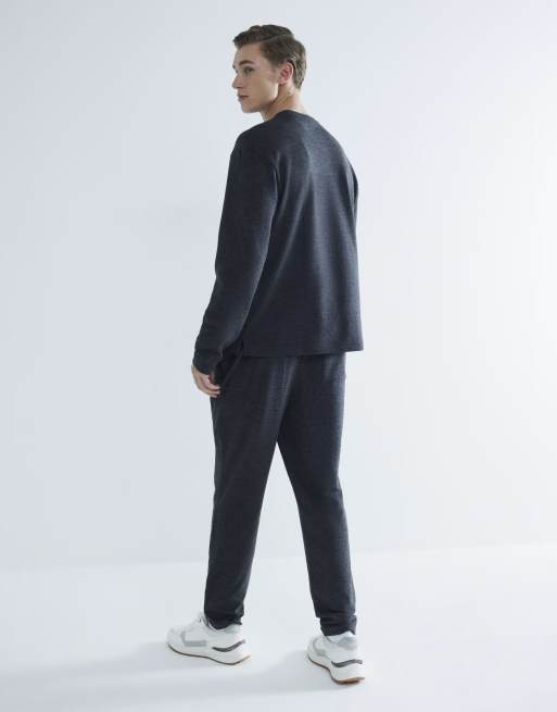 River Island super cozy lounge set in dark gray