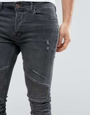 biker jeans river island