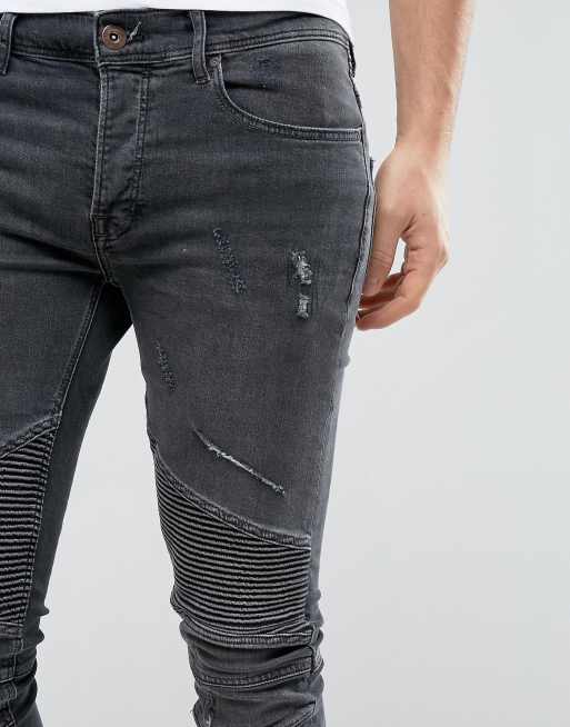 Biker jeans sale river island