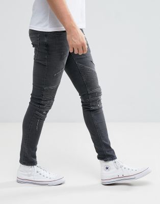 biker jeans river island