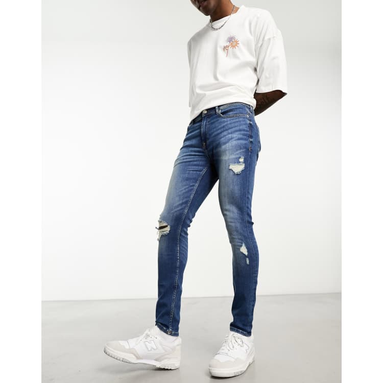 Distressed Jeans River Island Danny Jeans River Island Super