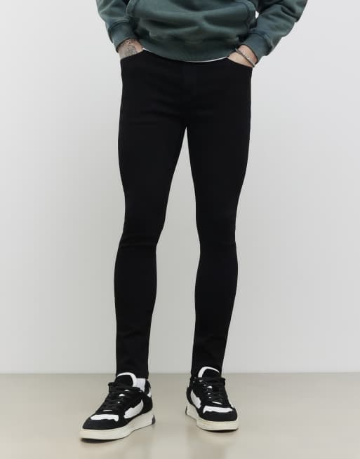 River Island Super skinny stretch jeans in black, 3 of 4