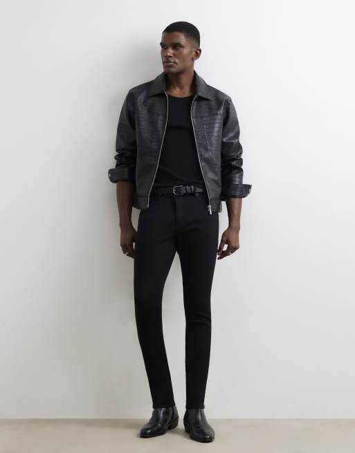 River Island Super skinny stretch jeans in black, 2 of 4